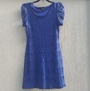 Blue Lace Dress